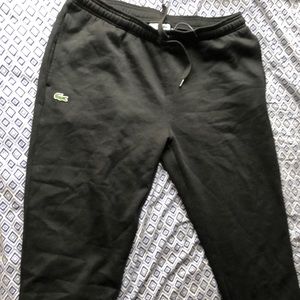 Black Lacoste Sweat Pants XXL